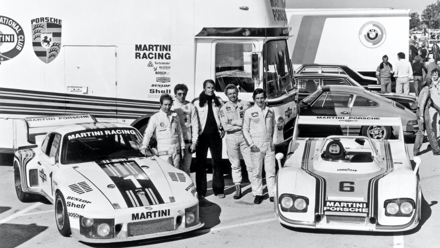 Jacky Ickx, Jochen Mass, Manfred Jantke, Rolf Stommelen, Manfred Schurti (i-d), 935, 936 (i-d), Porsche AG