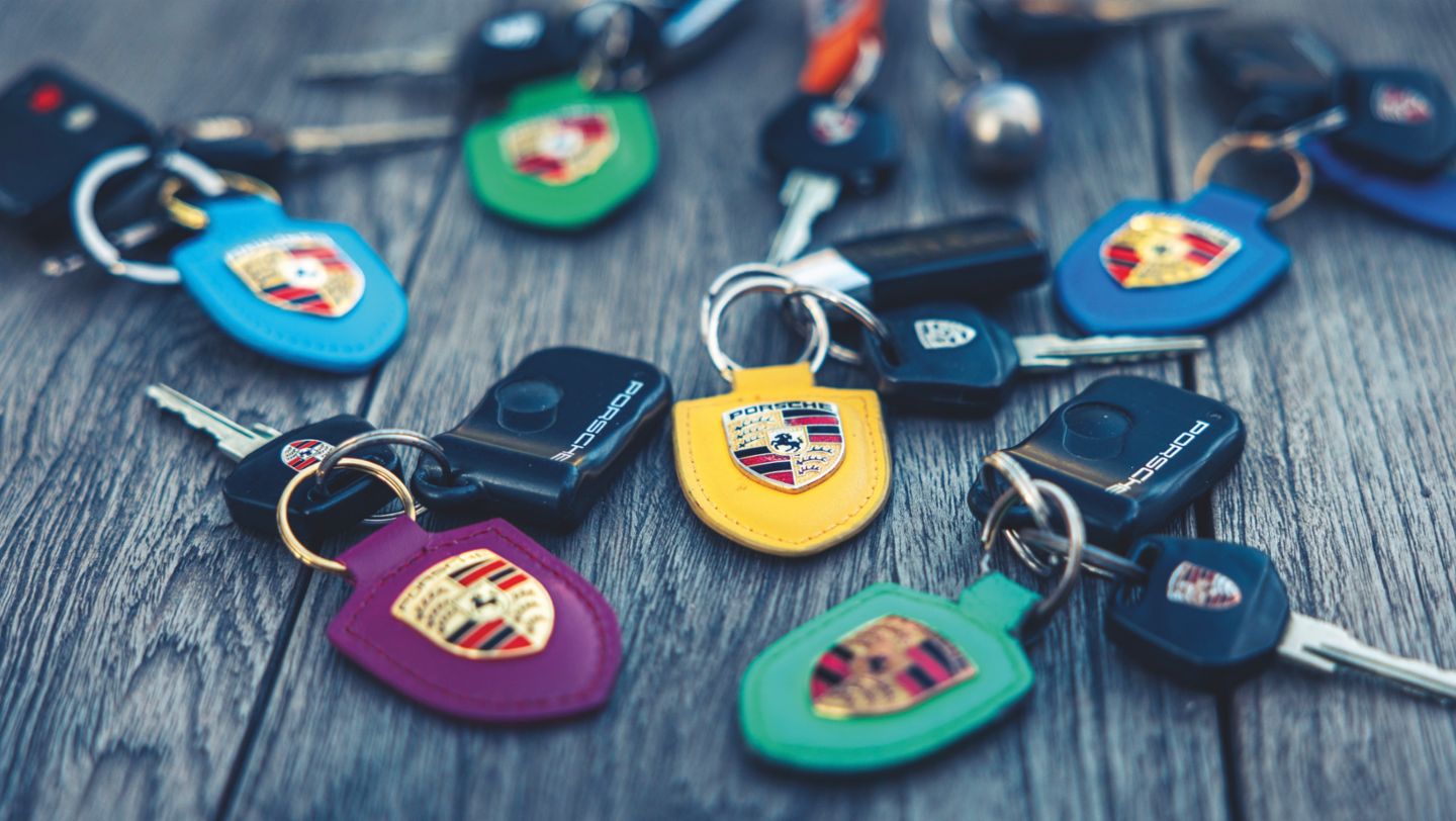 Porsche car keys, 2021, Porsche AG