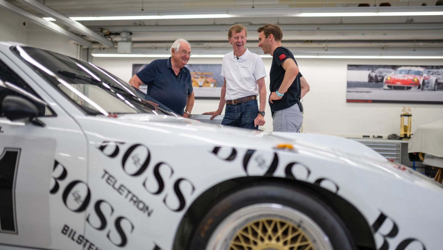 Norbert Singer, Walter Röhrl, Timo Bernhard, 924 GTP, 2021, Porsche AG