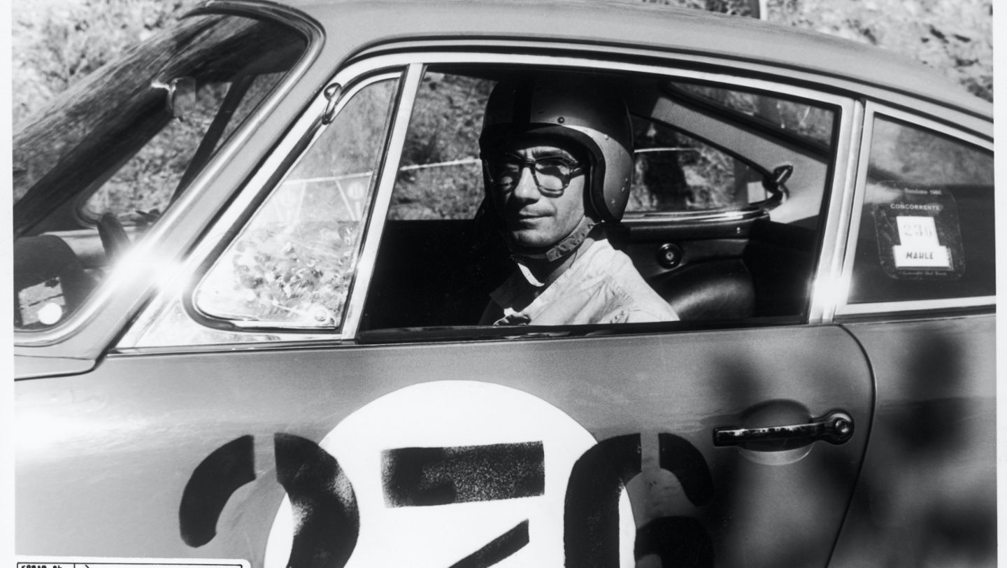Eberhard Mahle, Trento, 1966, Porsche AG