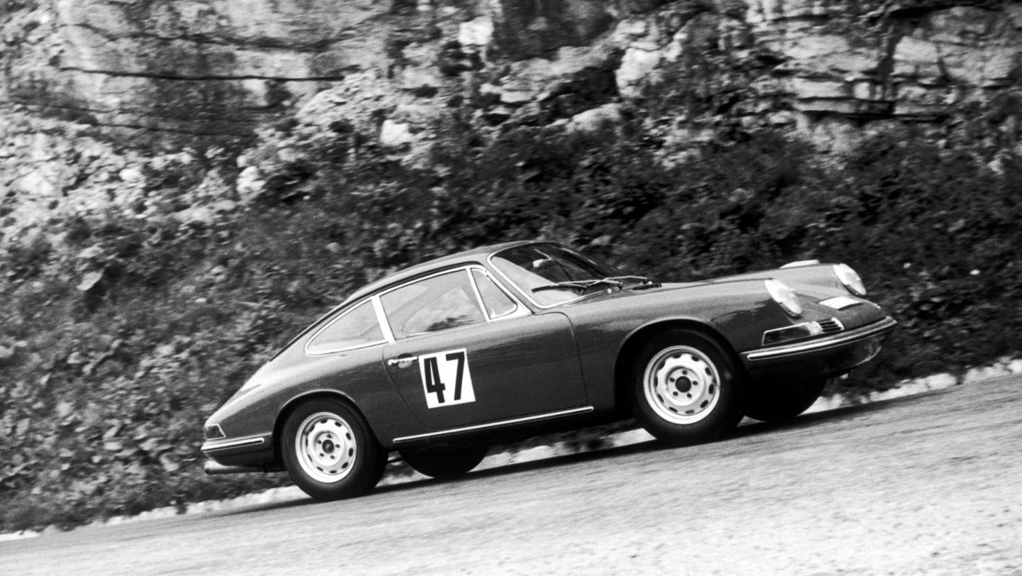 Eberhard Mahle, 911 2.0, Rossfeld, 1966, Porsche AG