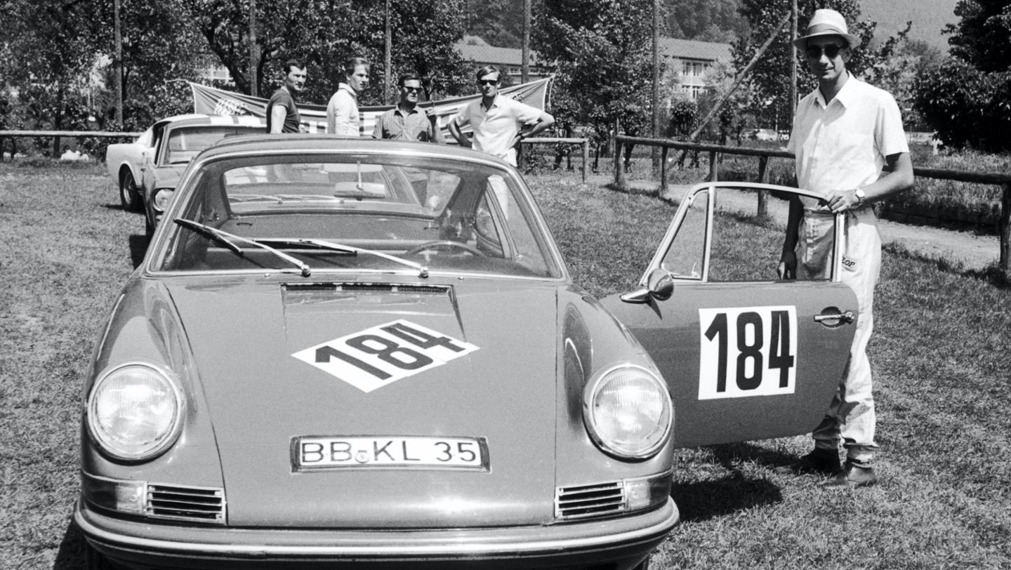Eberhard Mahle, 911 2.0 Coupé, Eberbach, 1966, Porsche AG