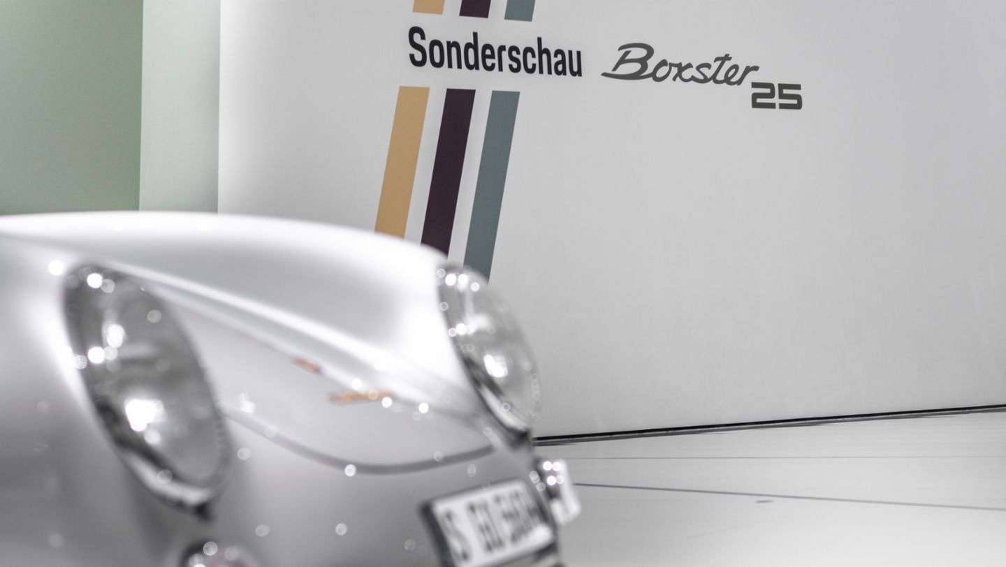 550 Spyder, exposición especial '25 años del Boxster', Museo Porsche, 2021, Porsche AG