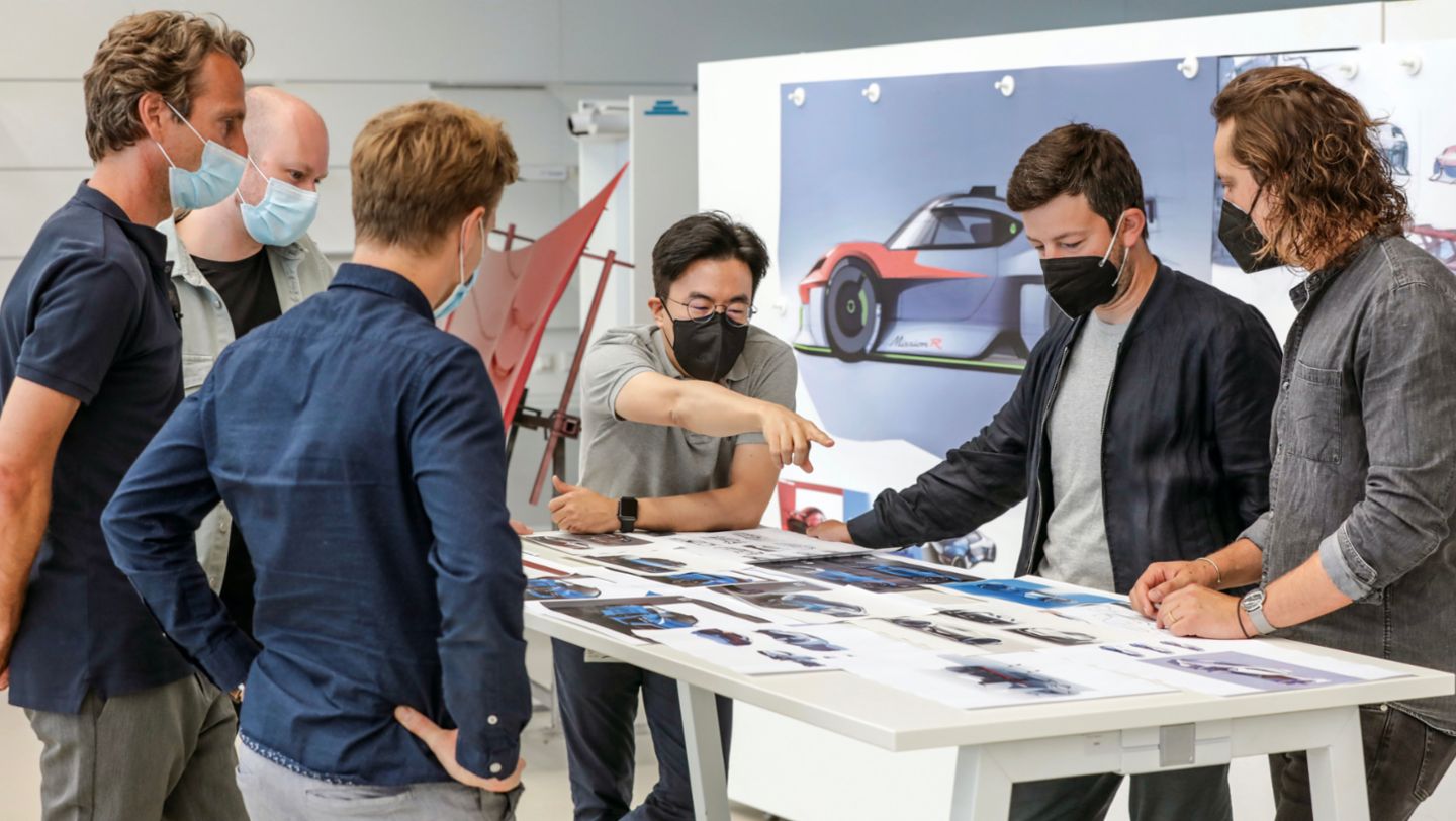 Team von Style Porsche, 2021, Porsche AG