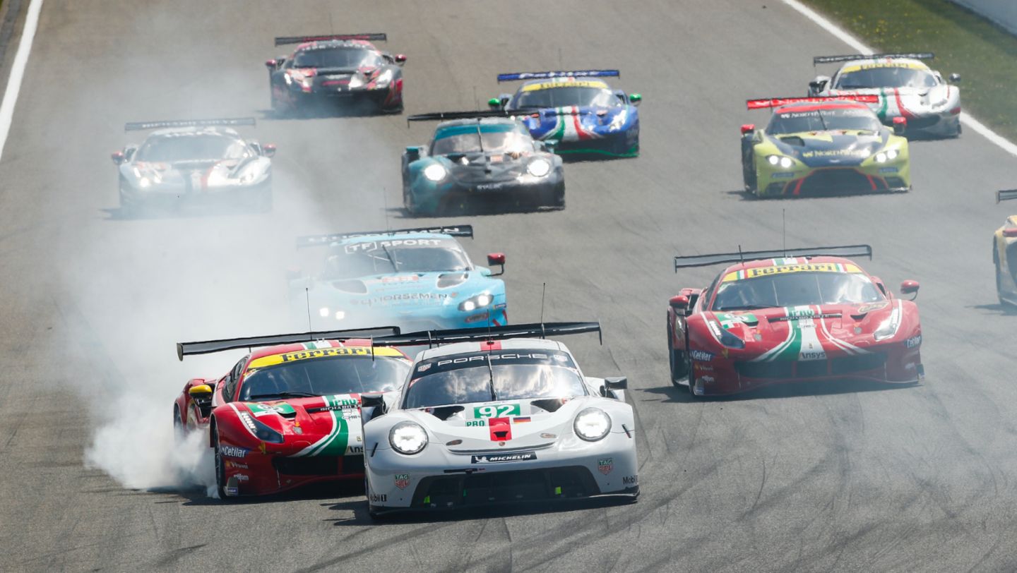 911 RSR, FIA World Endurance Championship, Spa-Francorchamps, 2021, Porsche AG