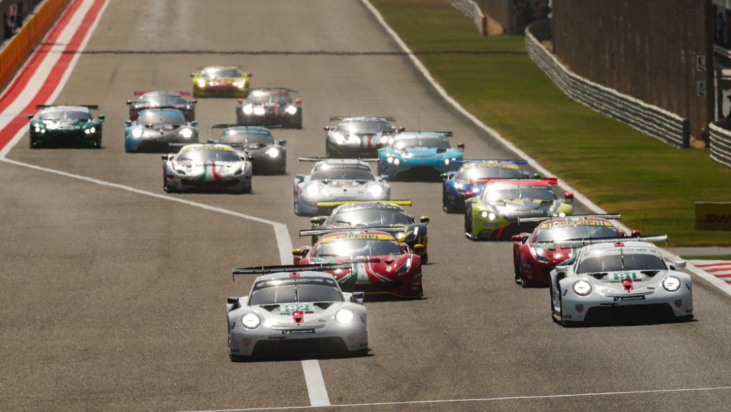 911 RSR, carrera, FIA WEC, Baréin, 2021, Porsche AG