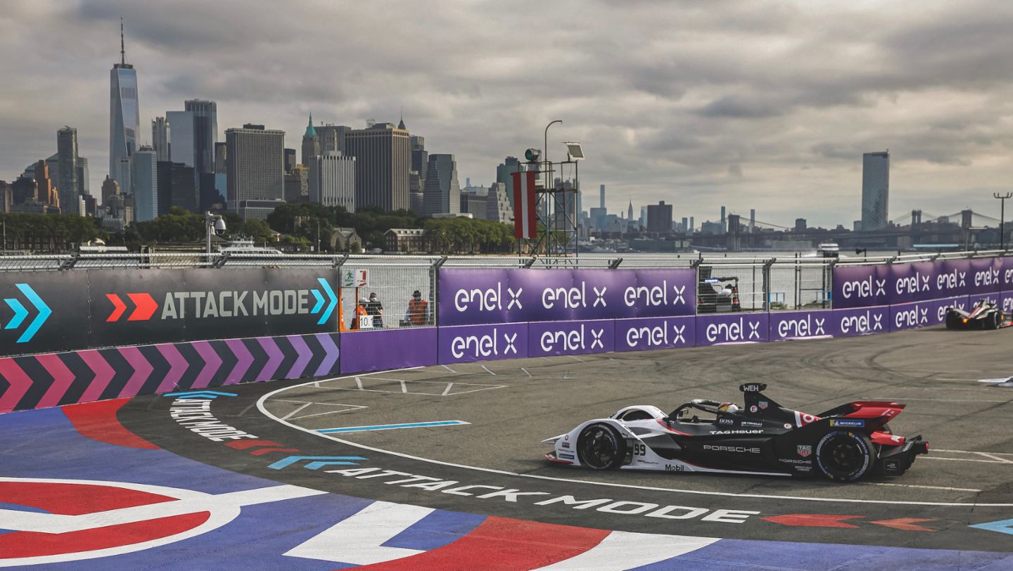 Porsche 99X Electric, FIA Formel E, New York, 2021, Porsche AG