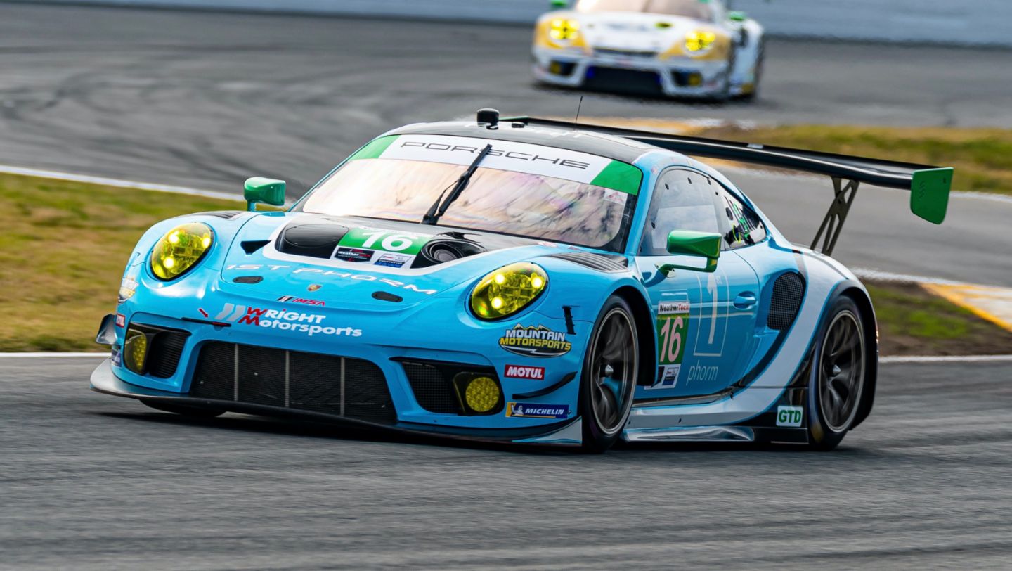911 GT3 R, IMSA WeatherTech Sportscar Championchip, Qualifying des Qualifyingrennens, Daytona, USA, 2021, Porsche AG