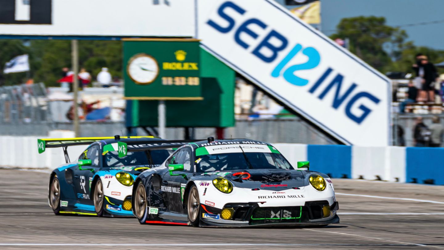 911 RSR, IMSA WeatherTech Sportscar Championship, Sebring, USA; 2021, Porsche AG