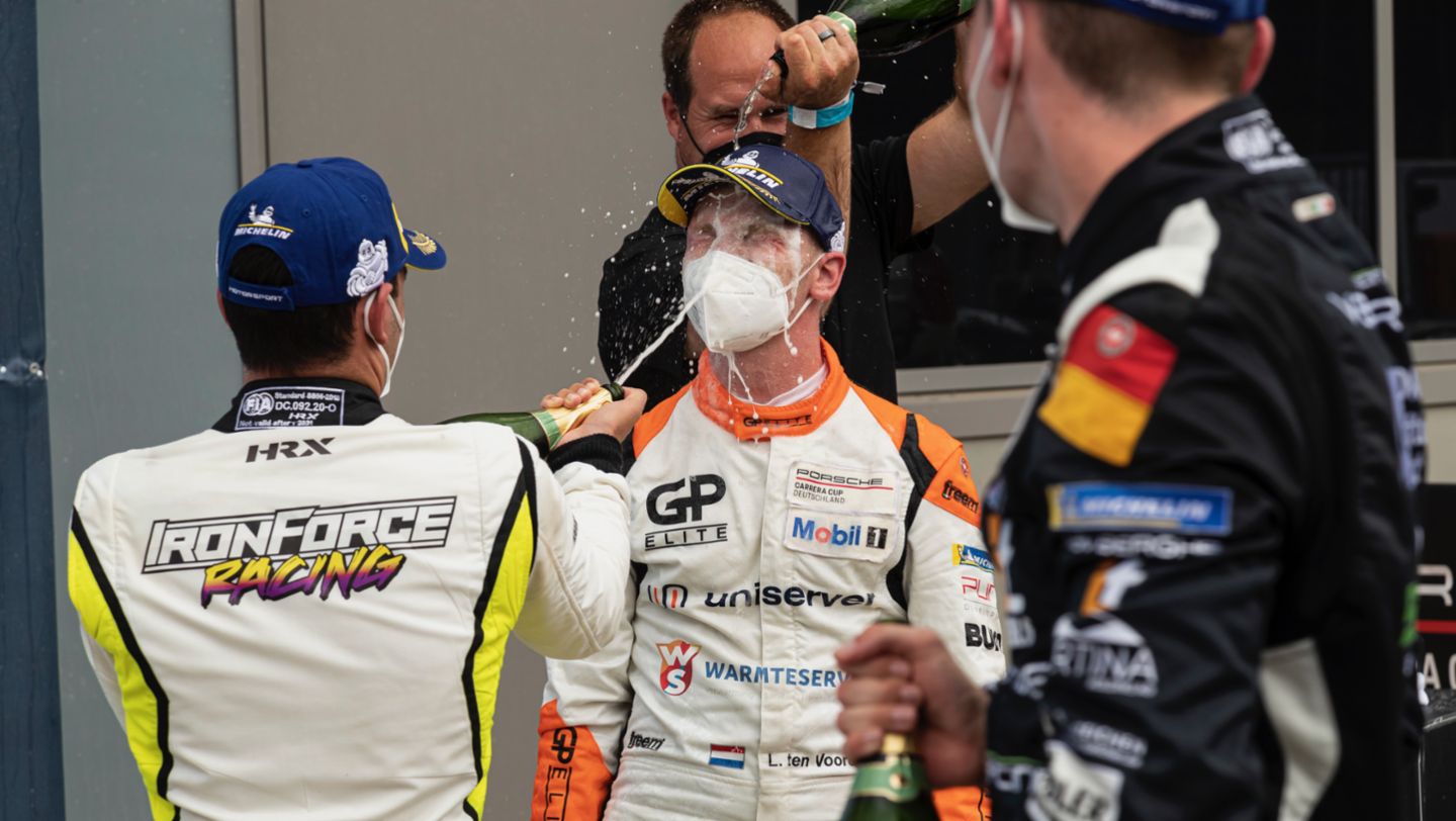 Larry ten Voorde, Porsche Carrera Cup Deutschland, Monza, Italien, 2021, Porsche AG