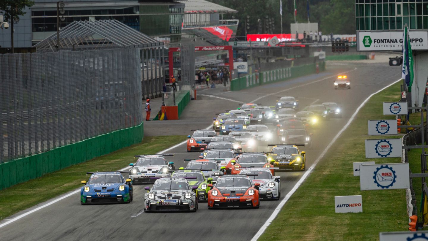 911 GT3 Cup, Porsche Carrera Cup Deutschland, Monza, Italien, 2021, Porsche AG