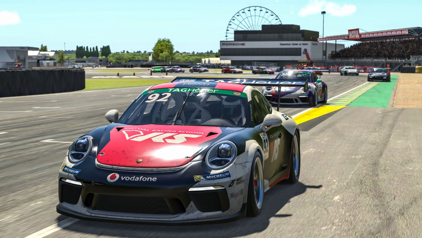 911 GT3 Cup, Porsche TAG Heuer Esports Supercup, Lauf 9, Le Mans, 2021, Porsche AG