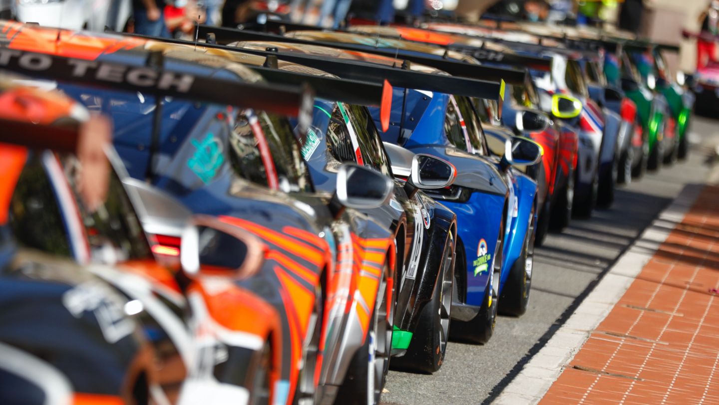 911 GT3 Cup, Porsche Mobil 1 Supercup, Lauf 1, Qualifying, Monte Carlo, Monaco, 2021, Porsche AG