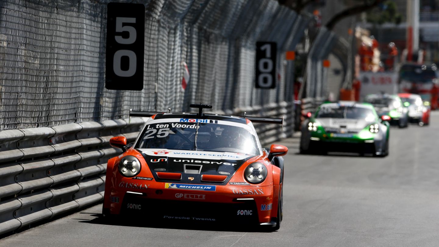 911 GT3 Cup, Porsche Mobil 1 Supercup, Lauf 1, Rennen, Monte Carlo, Monaco, 2021, Porsche AG