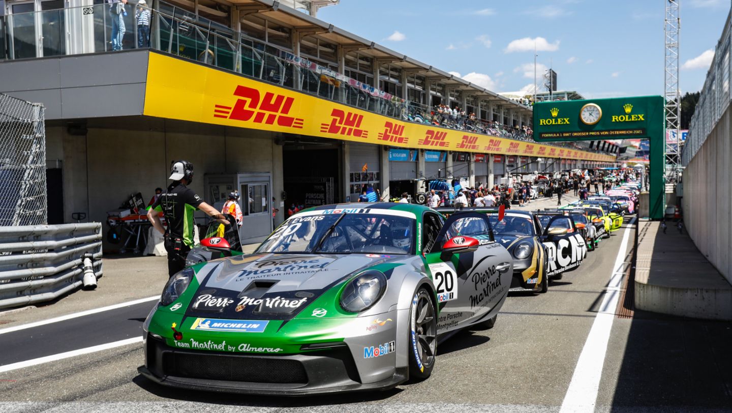 911 GT3 Cup, Porsche Mobil 1 Supercup, Round 3, Qualifying, Spielberg, Austria, 2021, Porsche AG