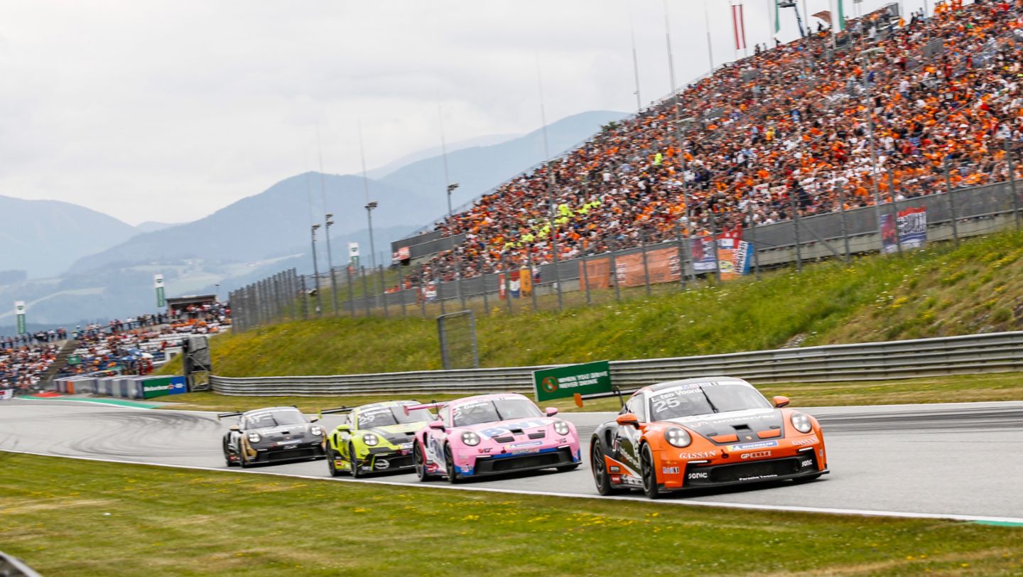 911 GT3 Cup, Porsche Mobil 1 Supercup, Round 3, Race, Spielberg, Austria, 2021, Porsche AG