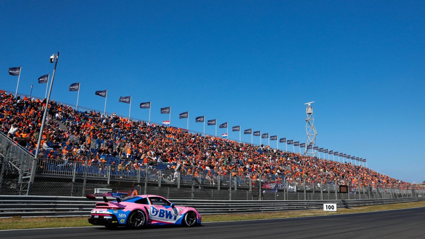 911 GT3 Cup, Porsche Mobil 1 Supercup, Lauf 6, Qualifying, Zandvoort, Niederlande, 2021, Porsche AG
