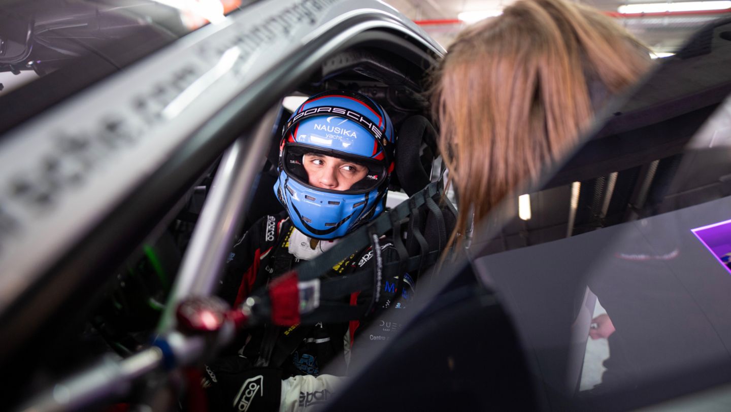Alessandro Giardelli, Porsche Motorsport Junior Shoot-out, 2021, Porsche AG
