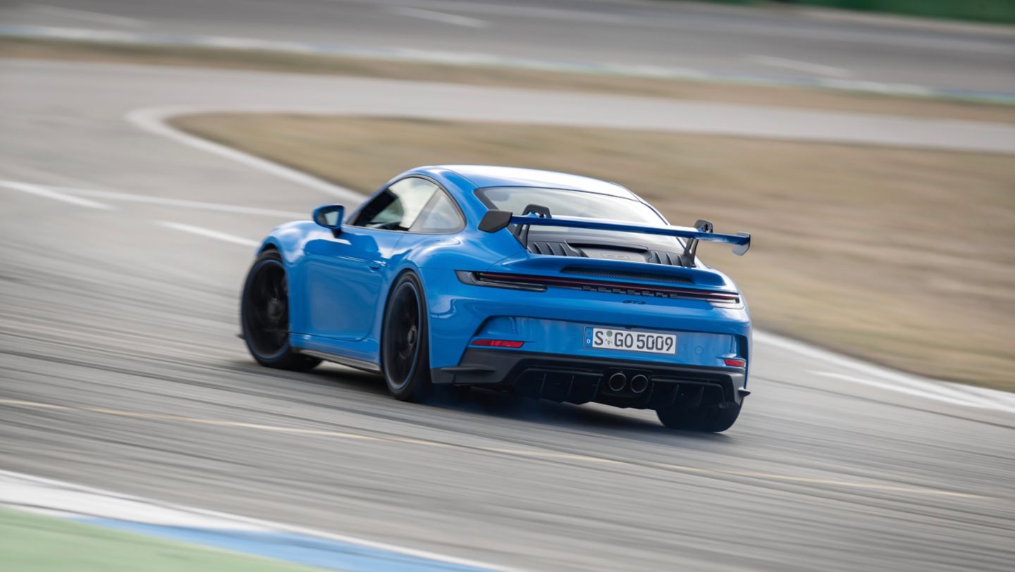 911 GT3, Porsche Experience Center de Hockenheim, 2021, Porsche AG