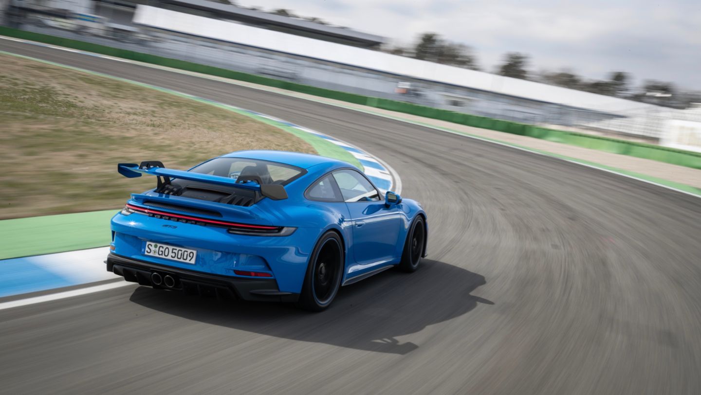 911 GT3, Porsche Experience Center de Hockenheim, 2021, Porsche AG