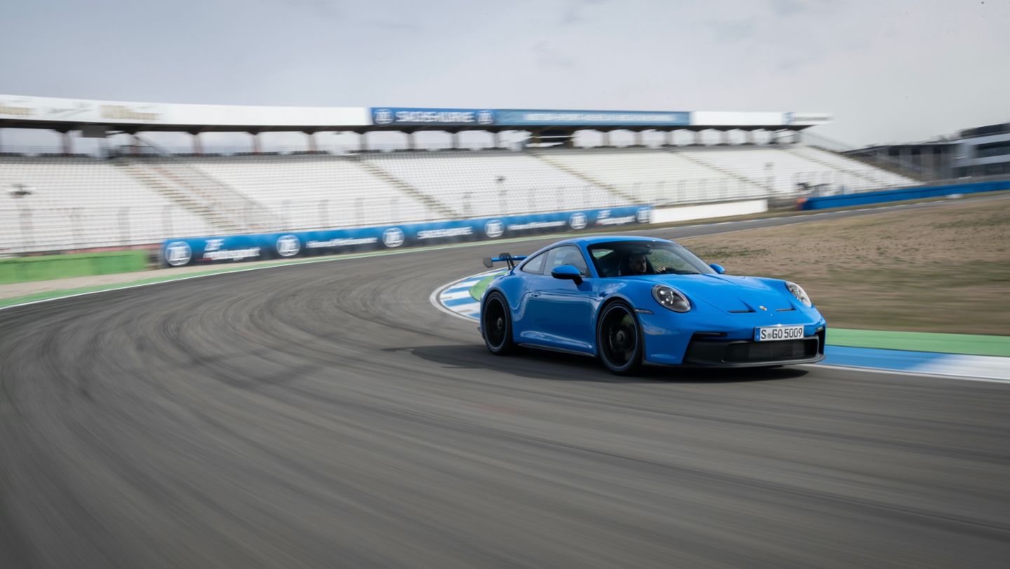 911 GT3, Porsche Experience Center Hockenheimring, 2021, Porsche AG