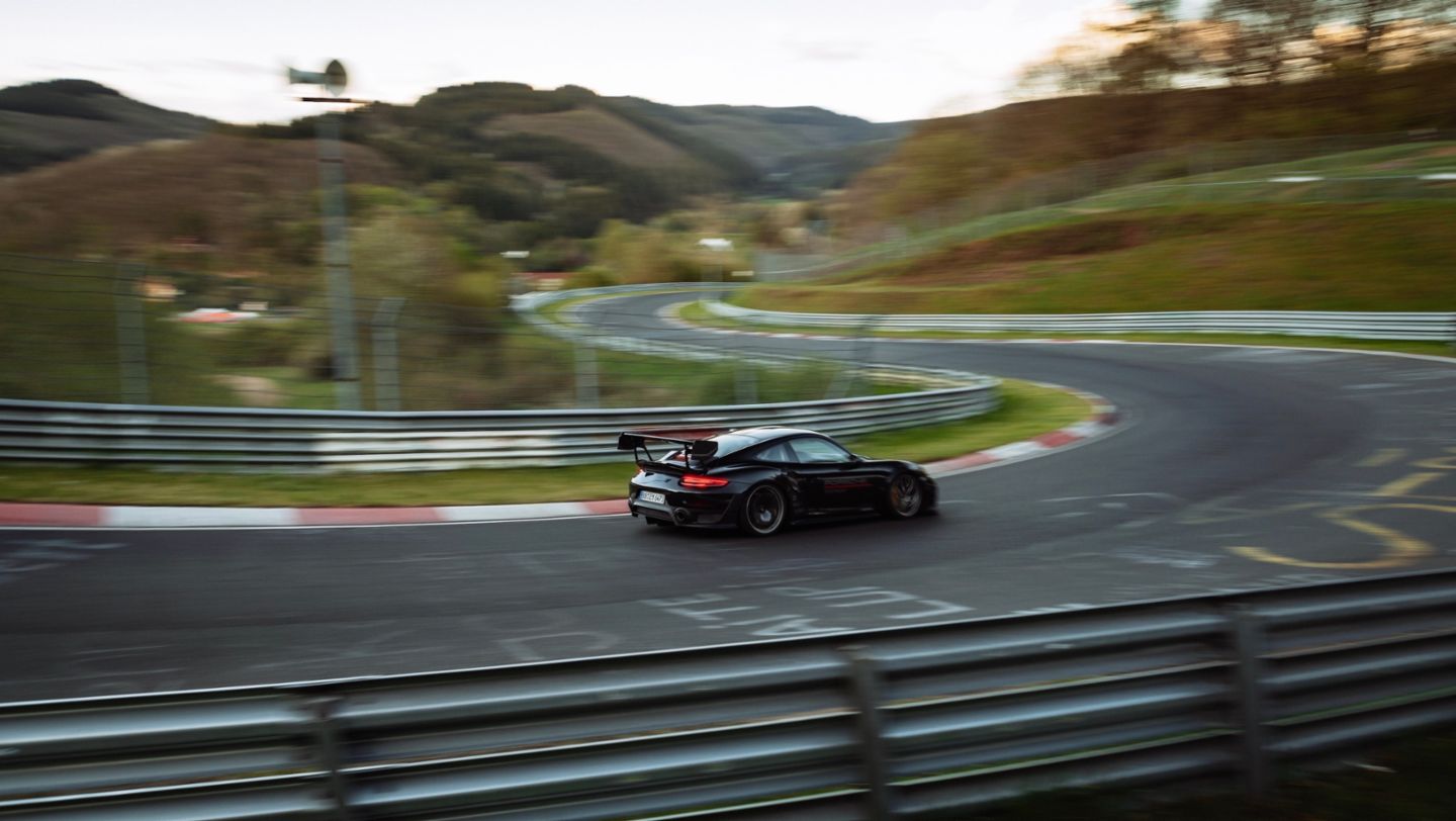 911 GT2 RS, récord de vuelta, Nürburgring-Nordschleife, 2021, Porsche AG