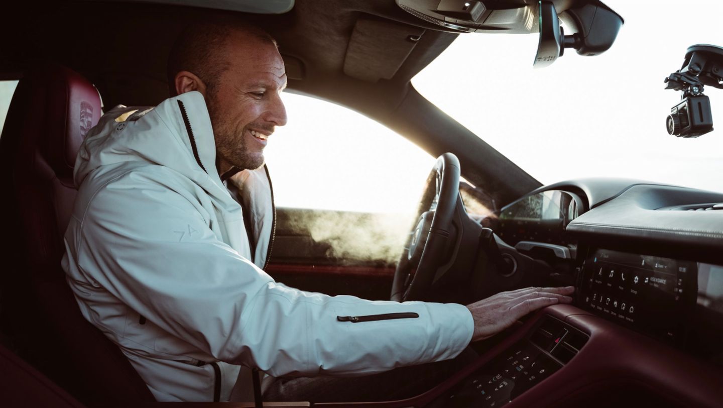 Aksel Lund Svindal, Porsche Brand Ambassador, Testing in Norway, 2021, Porsche AG