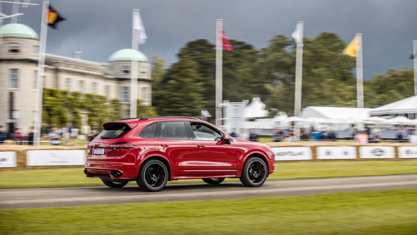 Cayenne Transsyberia, Goodwood Festival of Speed, 2021, Porsche AG