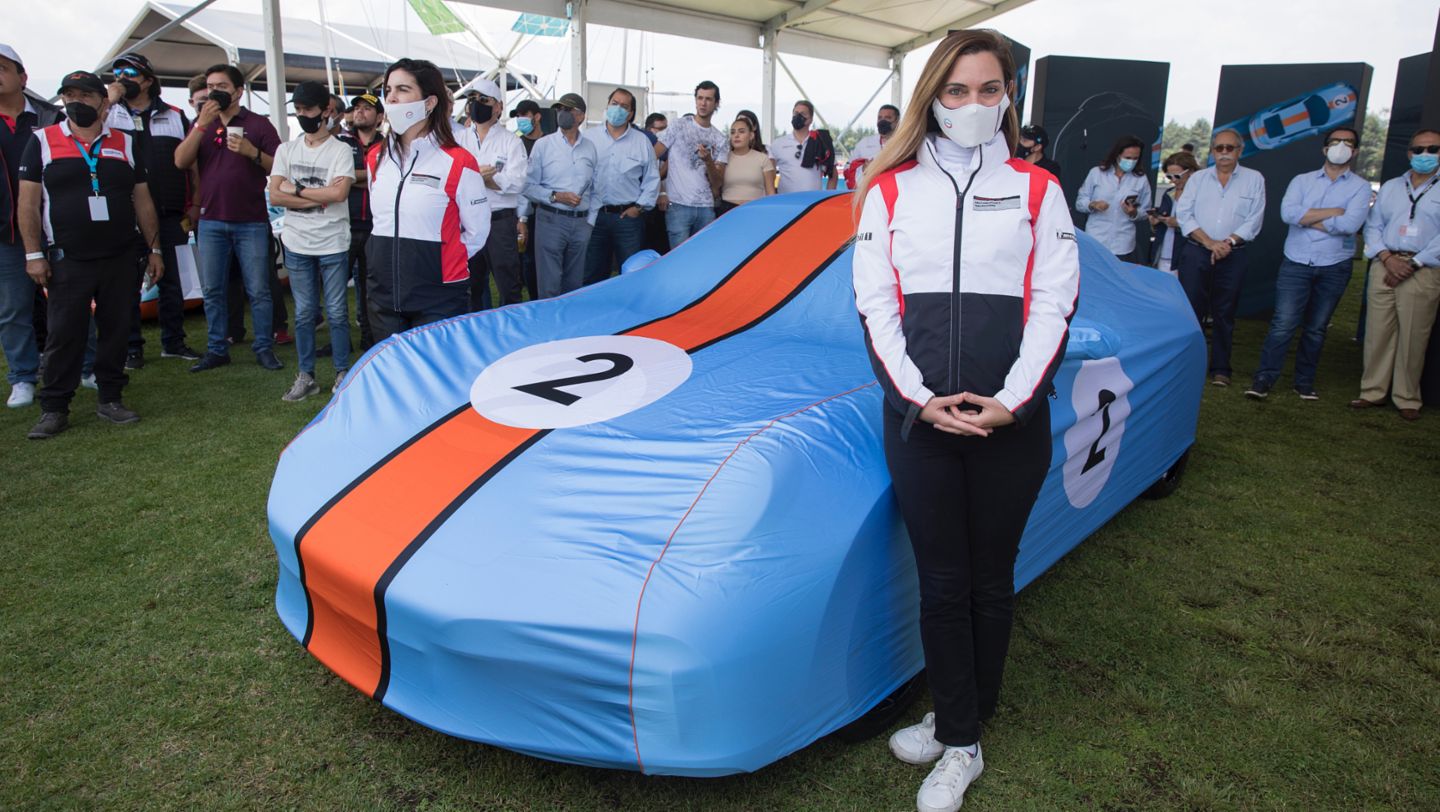 911 Turbo S homenaje a Pedro Rodríguez, Sports Car Together Day, Toluca, México, 2021, Porsche AG