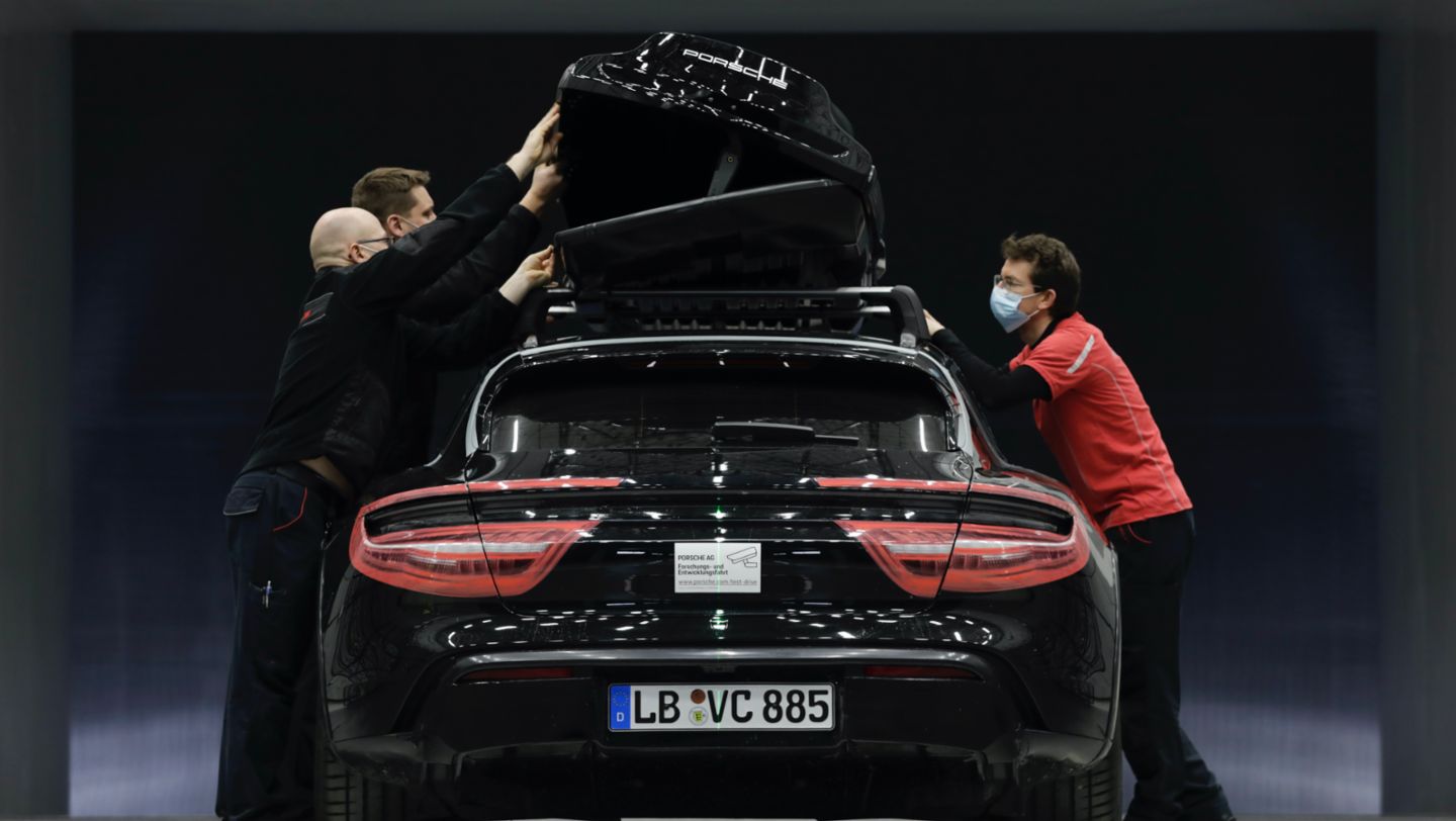 Portaequipaje de techo Performance, 2021, Porsche AG
