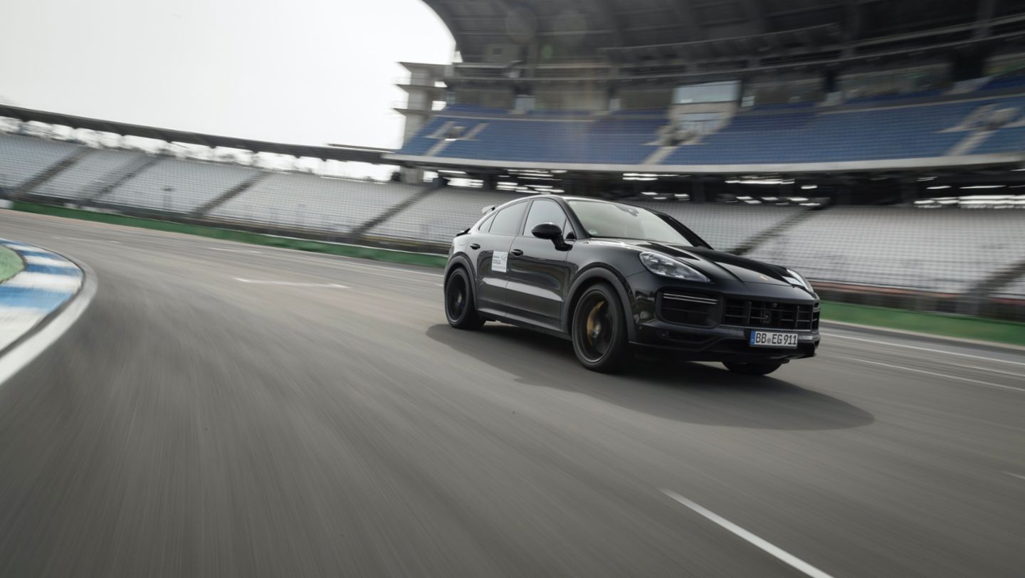 Nuevo Cayenne de altas prestaciones, Hockenheim, 2021, Porsche AG