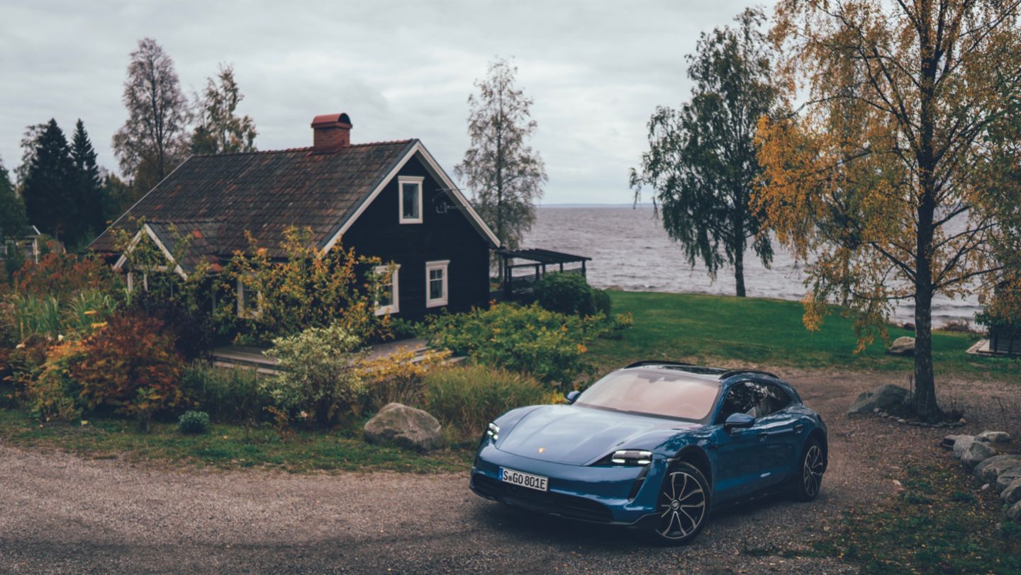 Taycan 4 Cross Turismo, Alnön, Suecia, 2021, Porsche AG