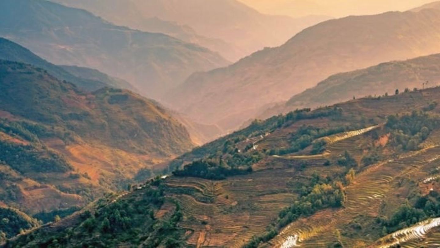 Landschaft Yunnans, China, 2021, Porsche AG