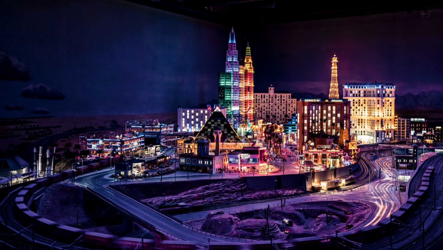 Las Vegas, Miniaturwunderland, Hamburg, 2021, Porsche AG