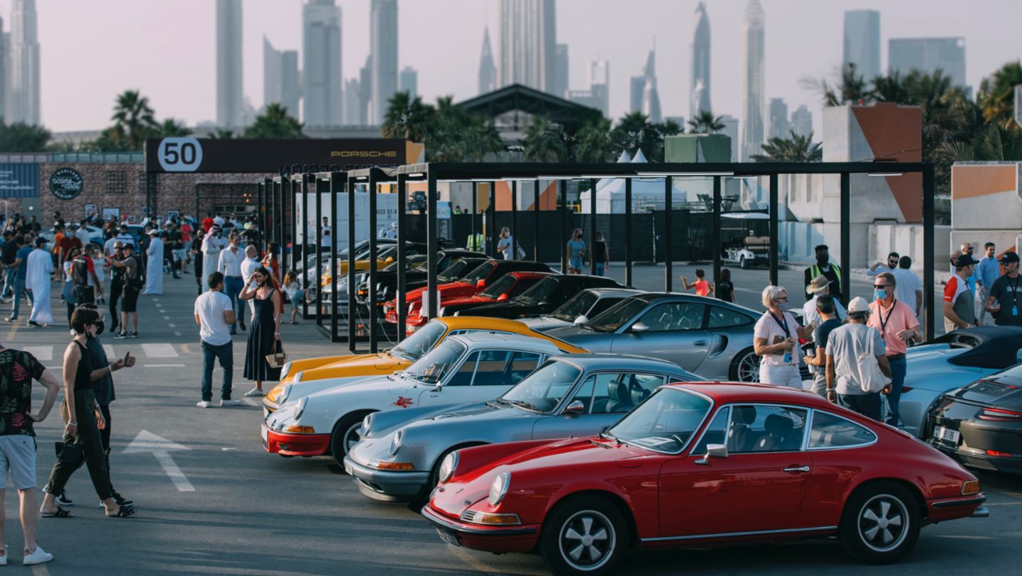 Primer festival ‘Íconos de Porsche’, Dubái, 2021, Porsche AG