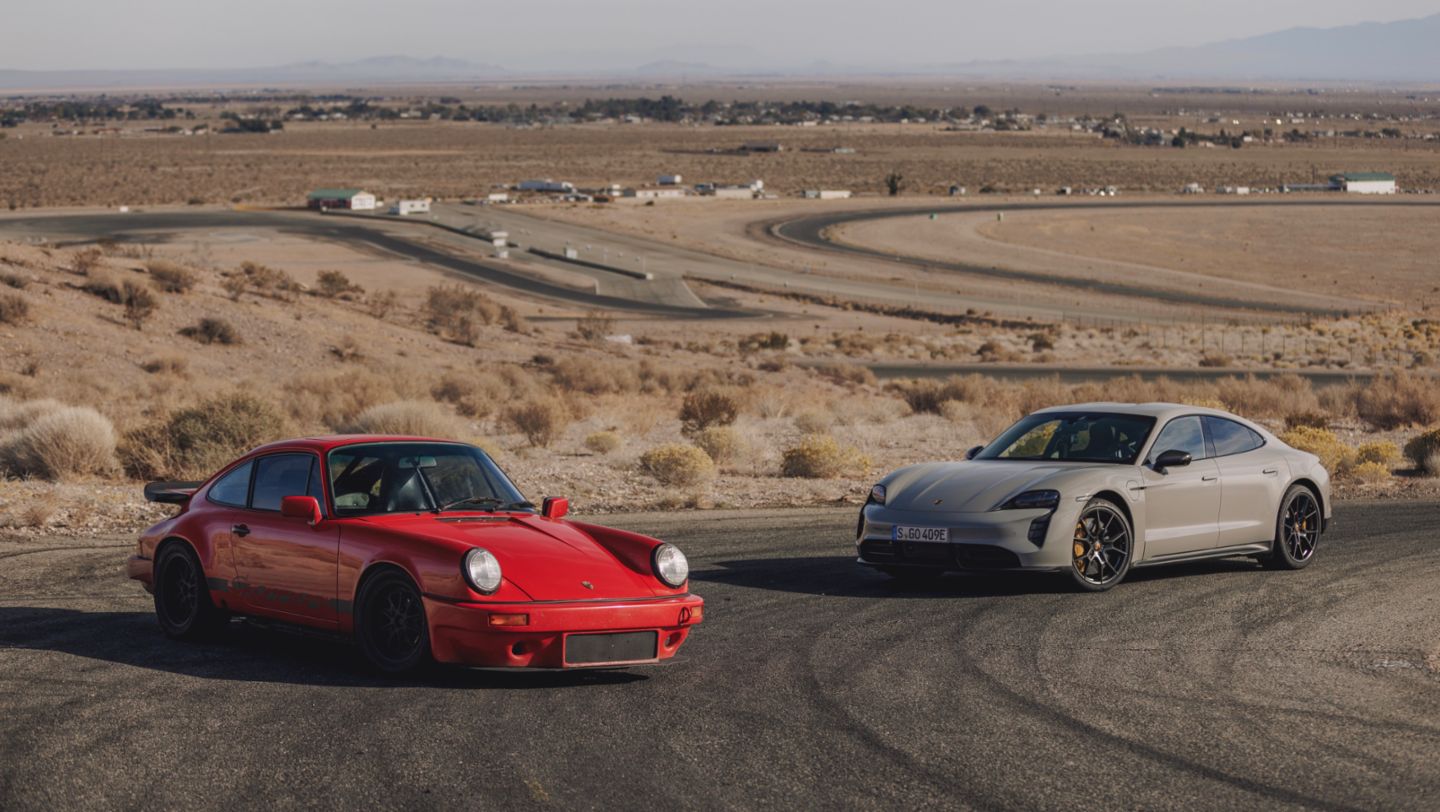 911, Taycan GTS, Willow Springs, 2021, Porsche AG