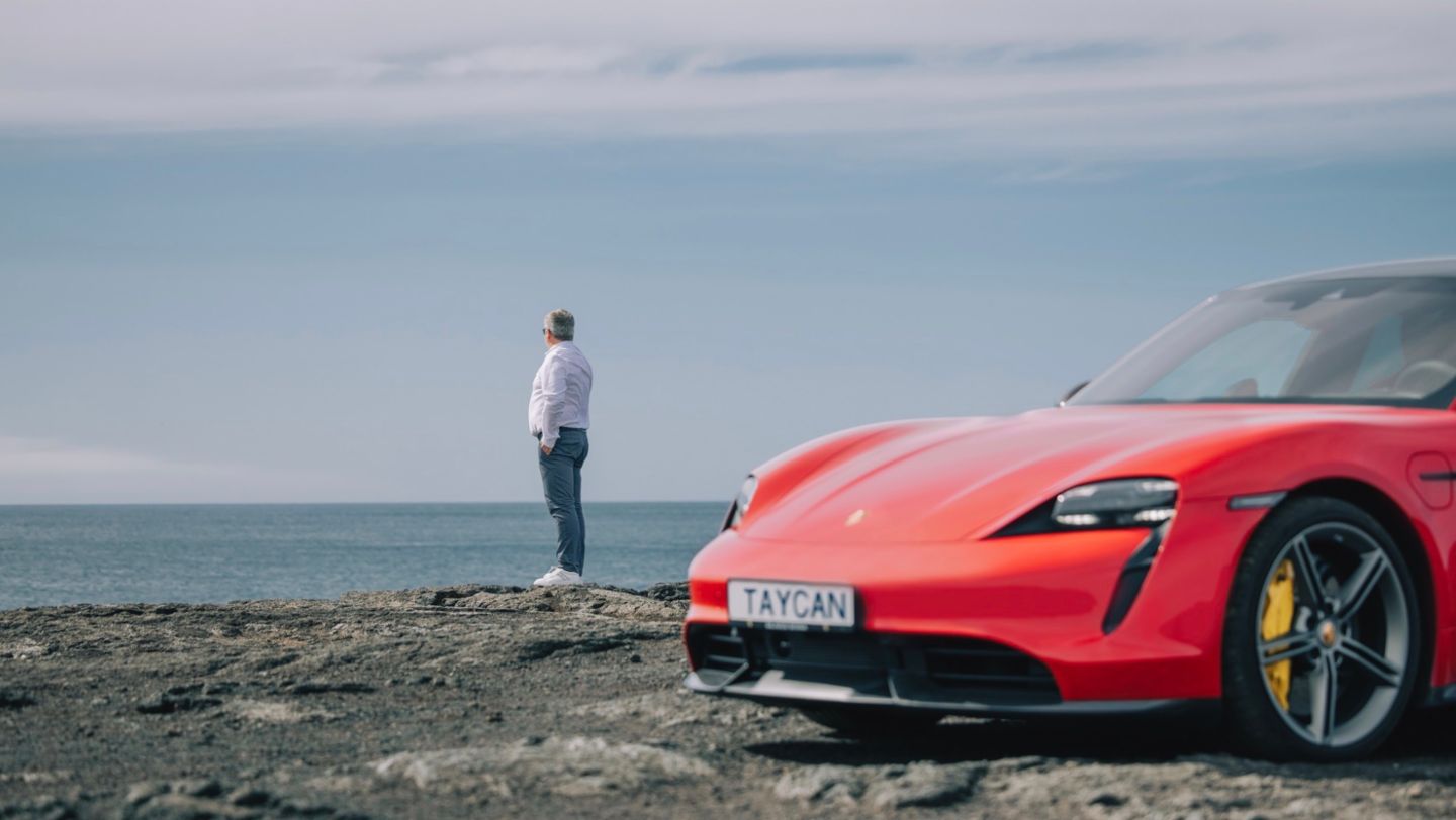 Bjarni Elvar Pétursson, Taycan Turbo S, Iceland, 2021, Porsche AG