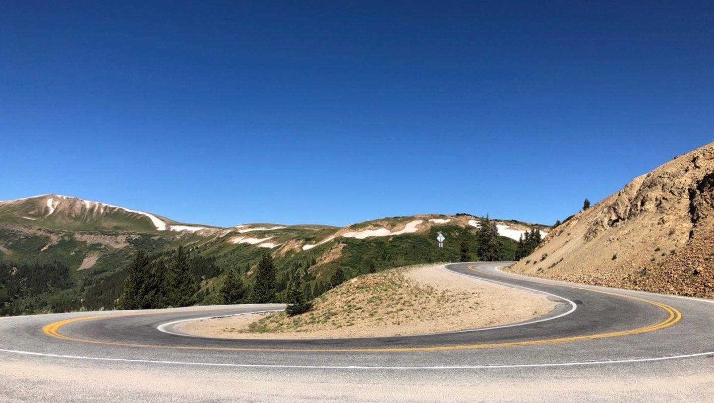 Independence Pass, Colorado, 2021, Porsche AG