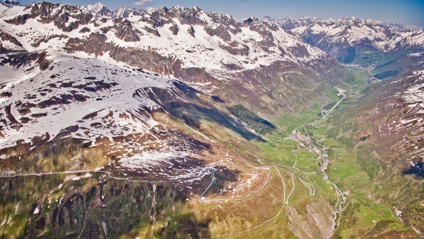 Furka Pass, Switzerland, 2021, Porsche AG
