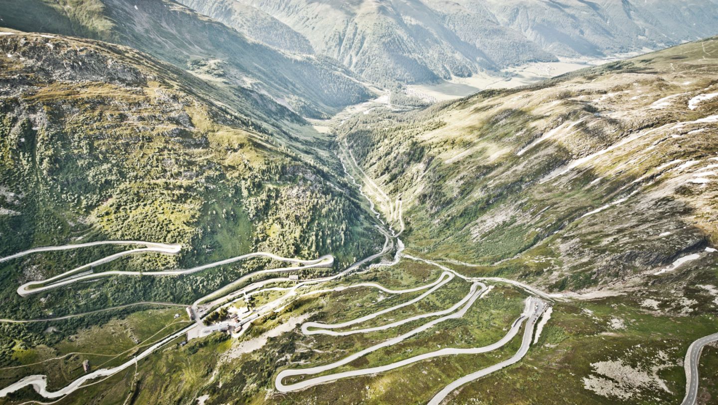 Grimselpass, Schweiz, 2021, Porsche AG