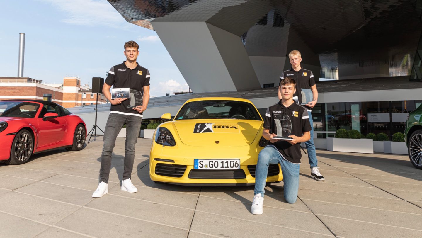 Porsche Basketball-Akademie Ludwigsburg, Preisträger des Porsche Turbo Award, 2021, Porsche AG