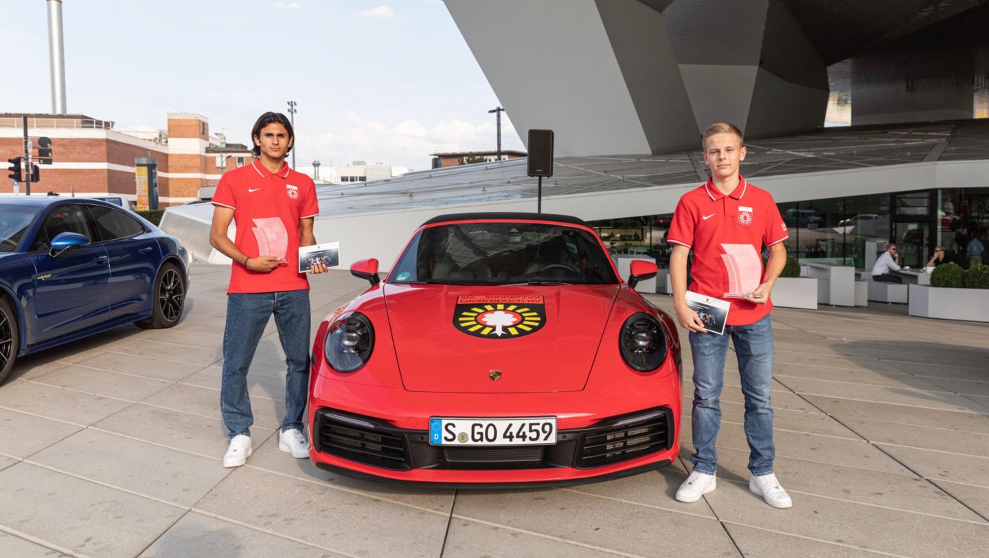 SG Sonnenhof Großaspach e.V., Preisträger des Porsche Turbo Award, 2021, Porsche AG