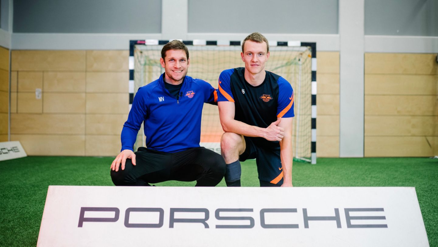 Moritz Volz, Lukas Klostermann, l-r, 2021, Porsche AG