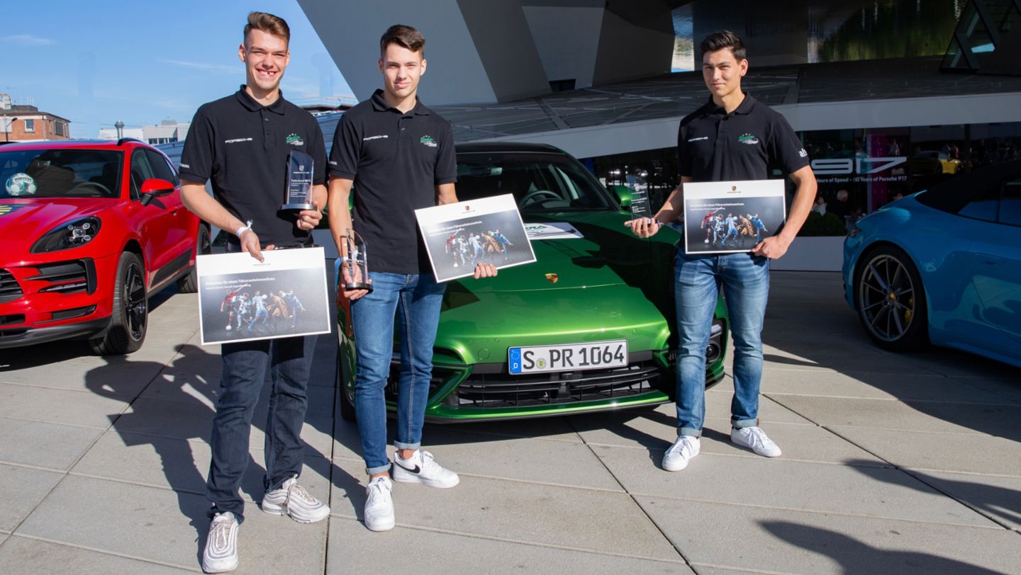 SC Bietghiem-Bissingen Steelers, Preisträger der Porsche Turbo Awards 2019, Porsche AG