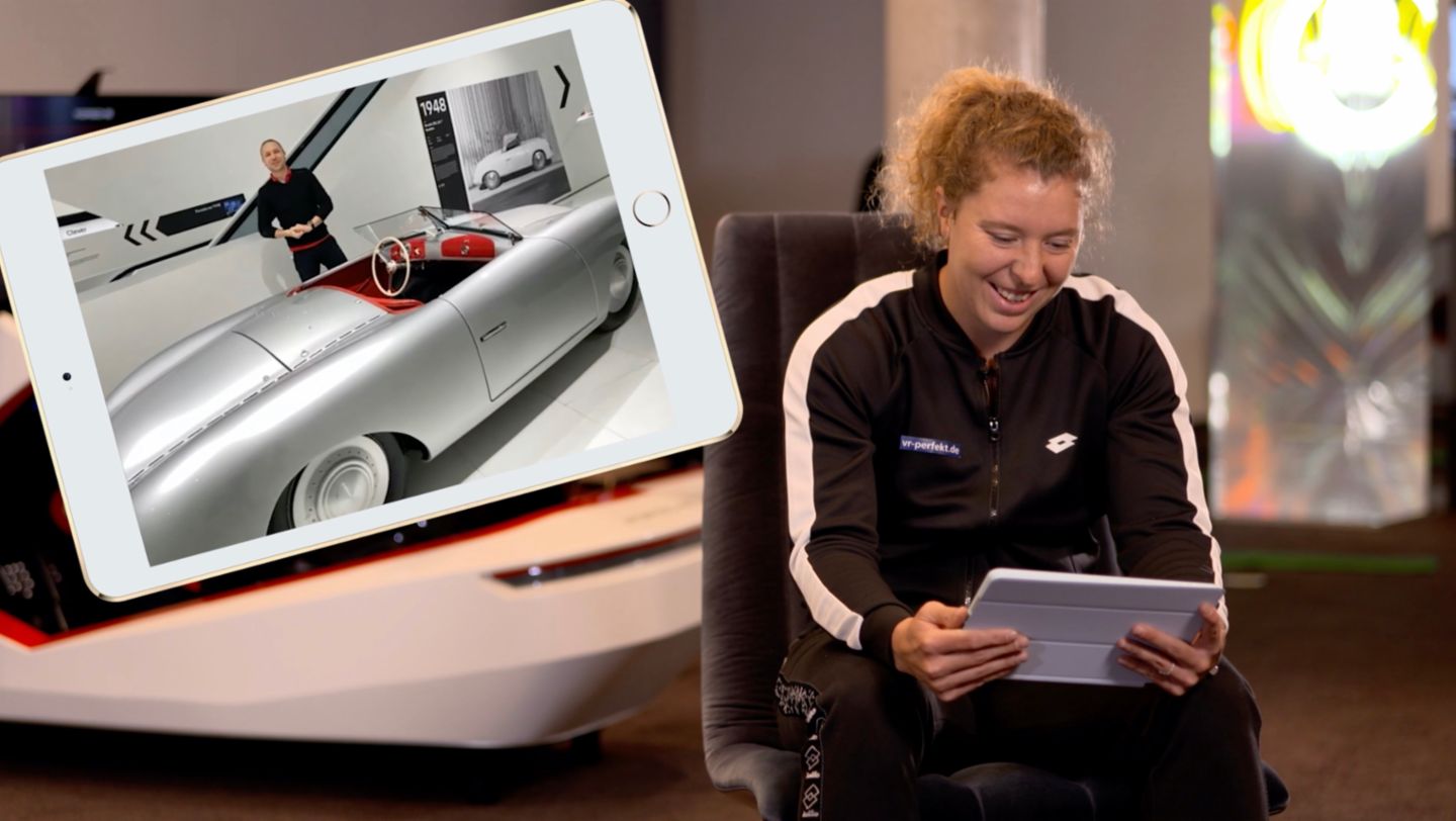Anna-Lena Friedsam, Porsche Museum, 2021, Porsche AG