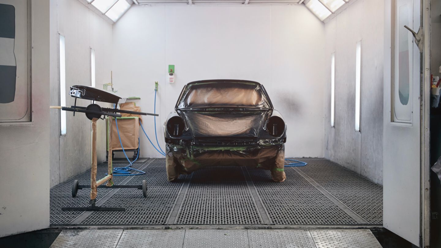 Restauración del 911 S 2.4 Targa, 2022, Porsche AG