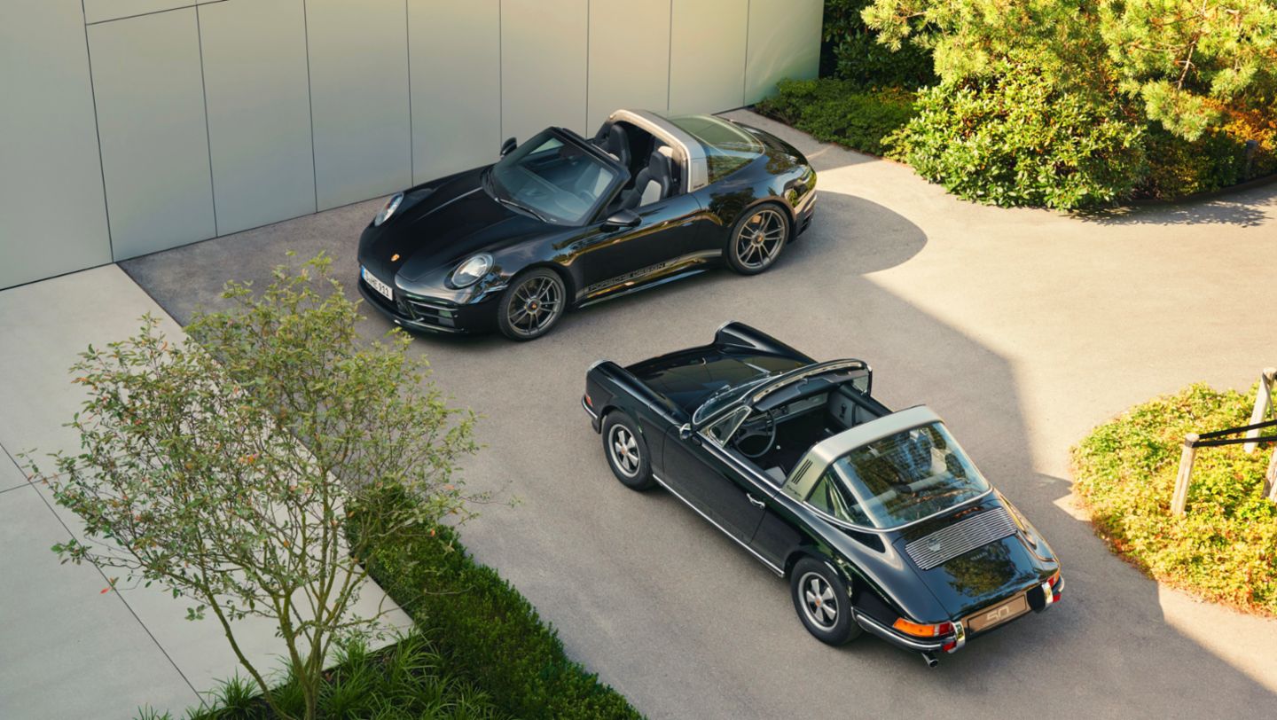 911 S 2.4 Targa, 911 Porsche Design 50th Anniversary Edition, 2022, Porsche AG