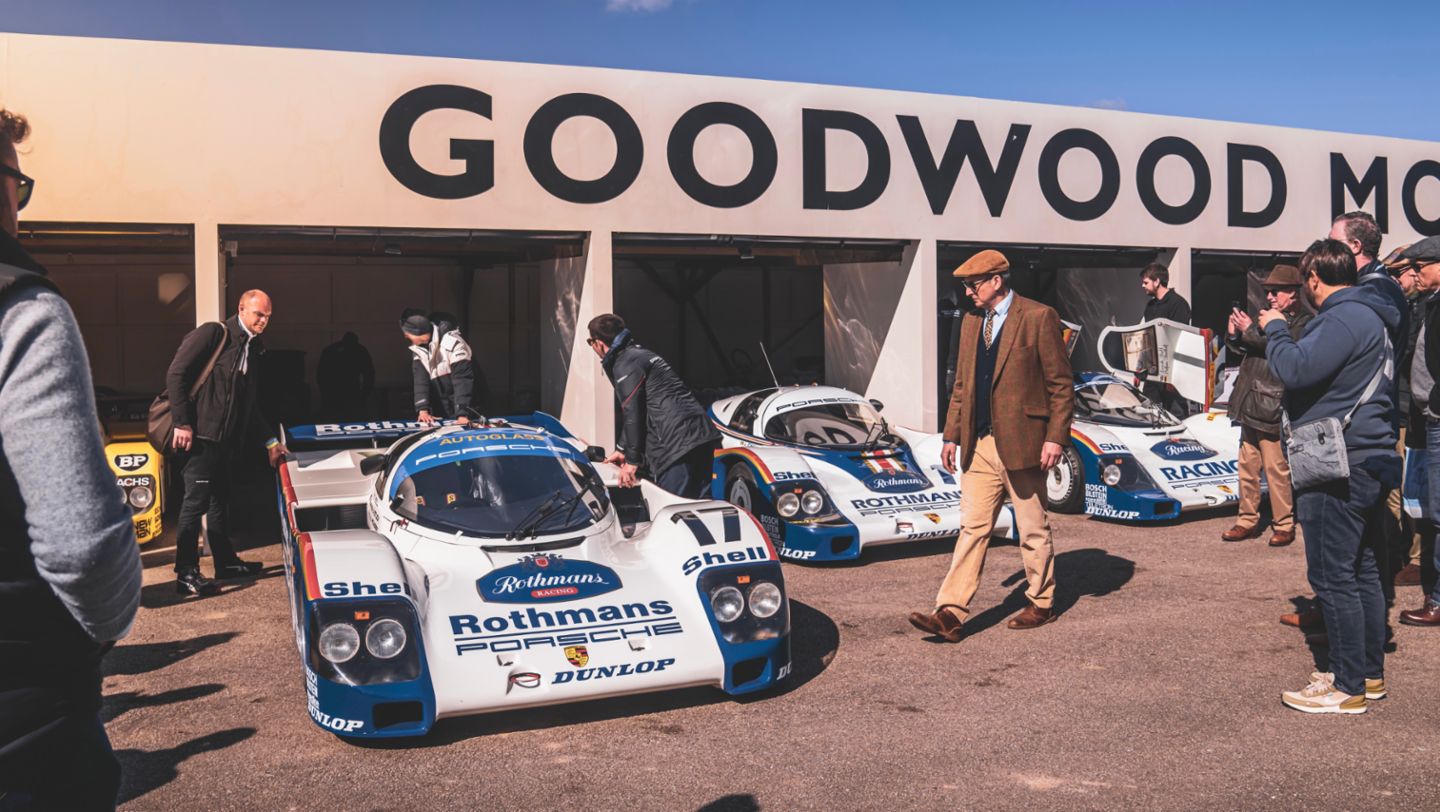 79ª edición de la Reunión de Socios de Goodwood, Inglaterra, 2022, Porsche AG