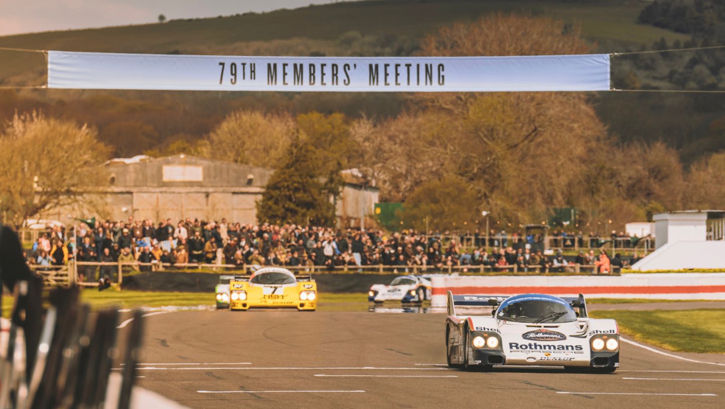 79ª edición de la Reunión de Socios de Goodwood, Inglaterra, 2022, Porsche AG