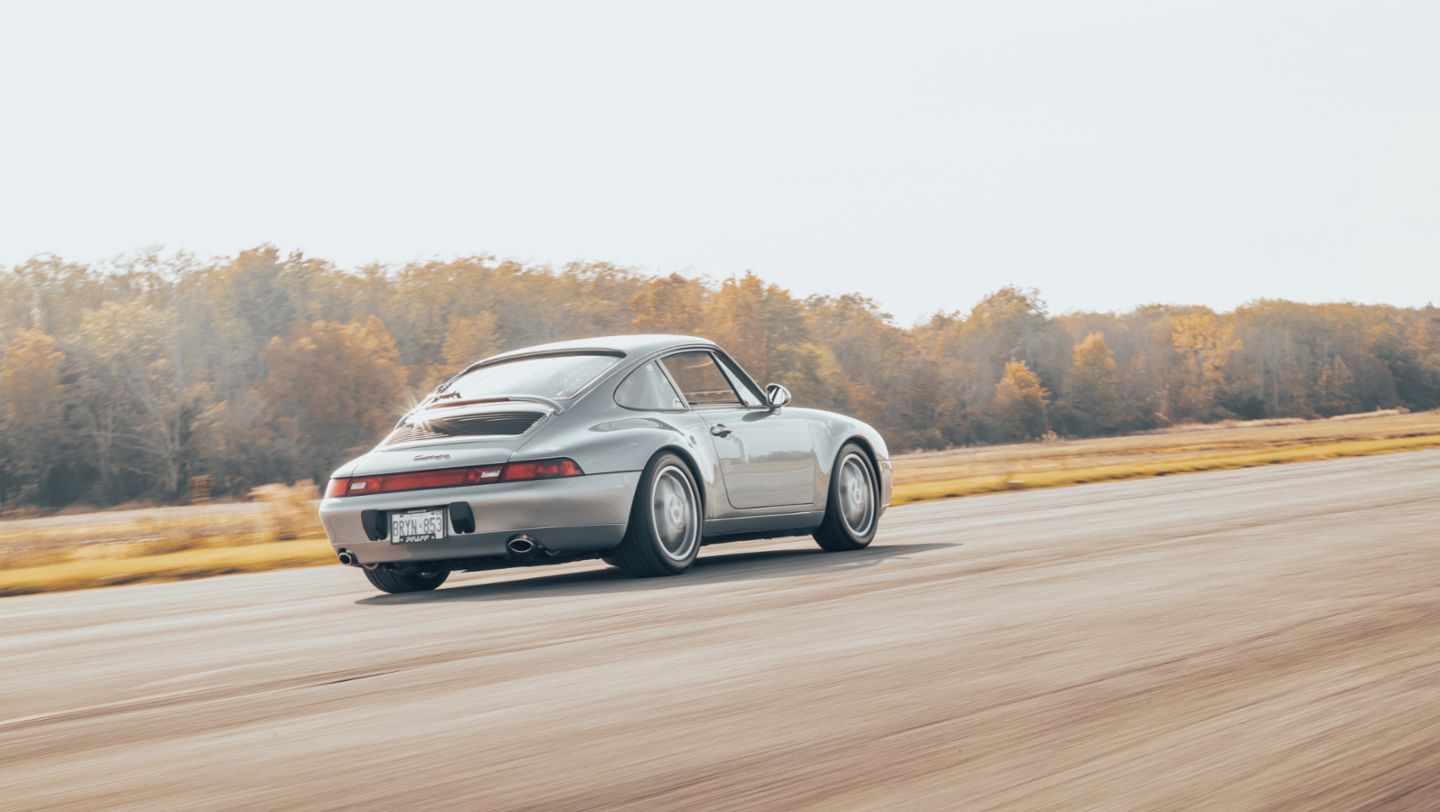 911 Carrera (993), Concurso de restauración de Porsche Classic, Mississauga Ontario, 2022, Porsche AG